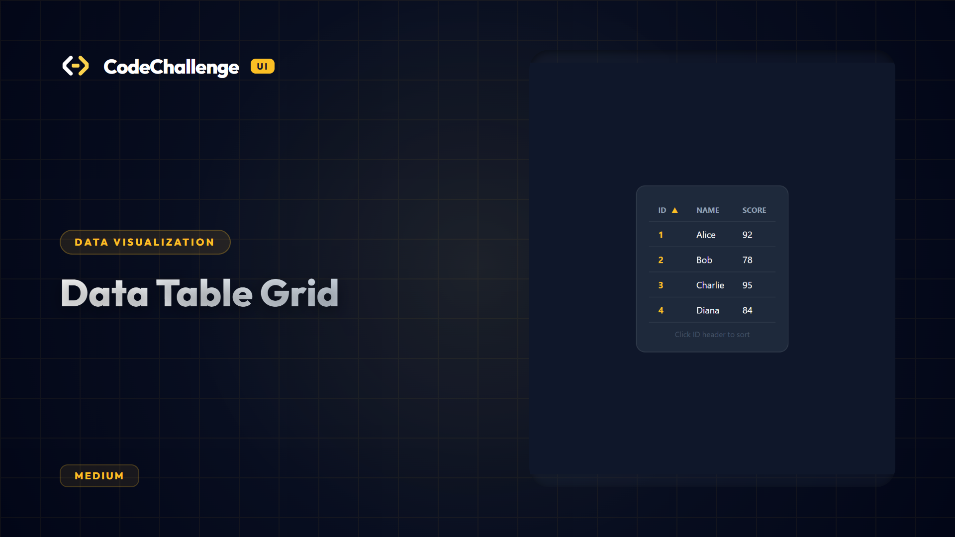 Data Table Grid