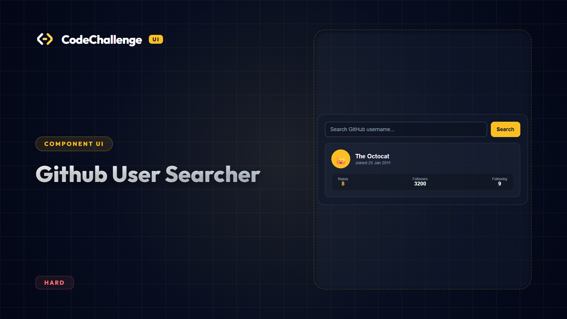 Github User Searcher
