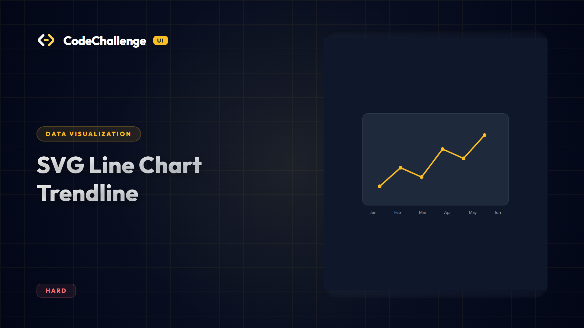 SVG Line Chart Trendline