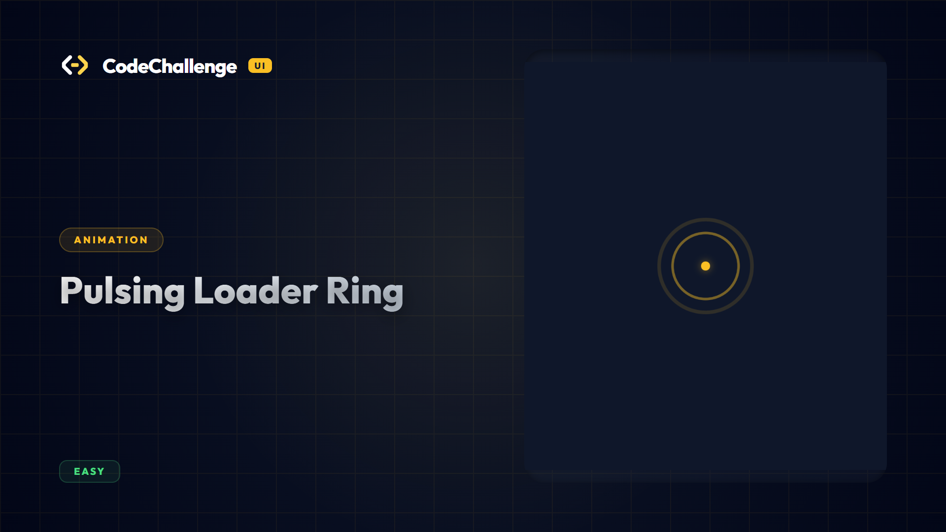 Pulsing Loader Ring