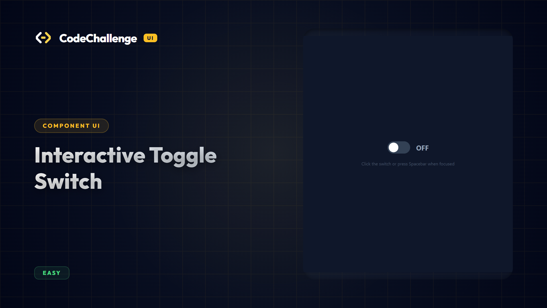Interactive Toggle Switch